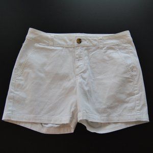 White twill shorts A.N.A.